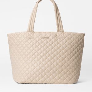 Sand Large Metro Tote Deluxe