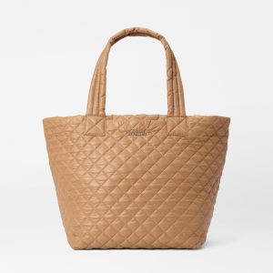 Caramel Medium Metro Tote Deluxe