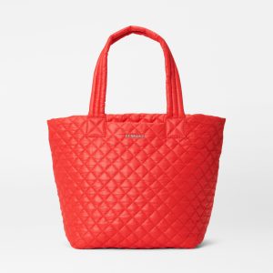 Bright Cherry Medium Metro Tote Deluxe