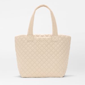 Sand Medium Metro Tote Deluxe
