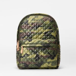 Green Camo Metro Backpack
