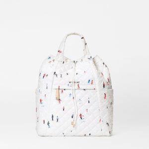 Dede Ski Print Metro Convertible Backpack