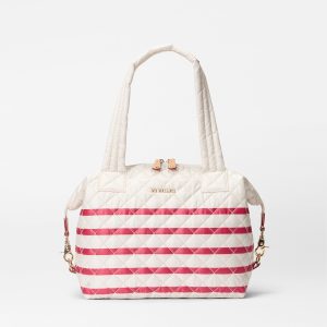 Sandshell/Apple Charter Stripe Medium Sutton Deluxe