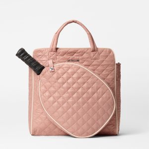 Dusty Rose/Ecru Pickleball Tote
