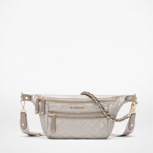 Sable Pearl Metallic Small Crosby Crossbody Sling