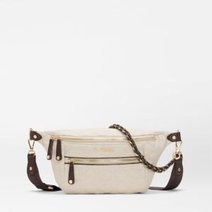 Sandy Linen Small Crosby Crossbody Sling