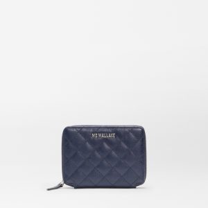 Dark Navy Passport Wallet Organizer