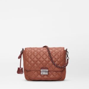 Terracotta Medium Crosby Lock Crossbody
