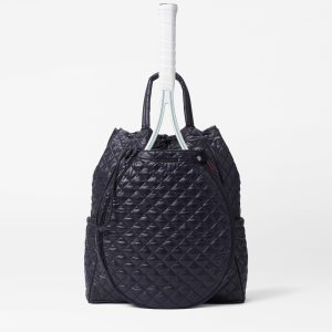 Black Doubles Tennis Convertible Backpack