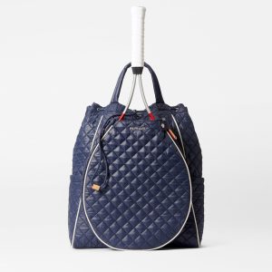 Navy/Ecru Doubles Tennis Convertible Backpack