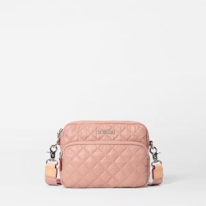 Dusty Rose Small Metro Camera Crossbody Bag