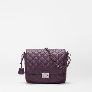 Raisin Medium Crosby Lock Crossbody