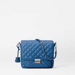 French Blue Medium Crosby Lock Crossbody