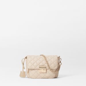 Sand Small Crosby Lock Crossbody