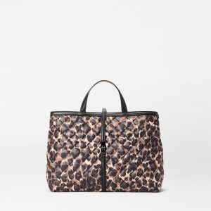 Leopard Medium Astor Top Handle
