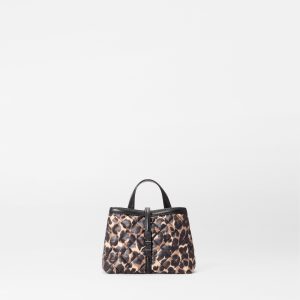 Leopard Mini Astor Top Handle
