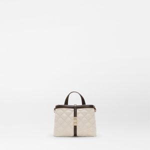 Sandy Linen Mini Astor Top Handle