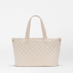 Sandy Linen Medium Metro City Tote
