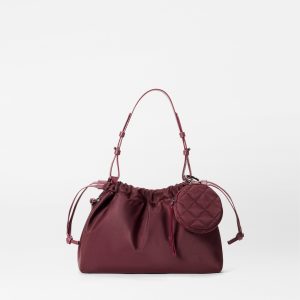Bordeaux Small Waverly Shoulder