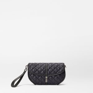 Black Small Astor Convertible Clutch