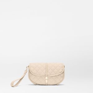 Sand Small Astor Convertible Clutch