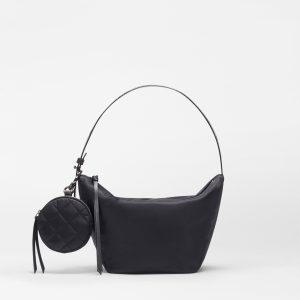 Black Small Waverly Hobo