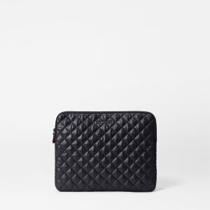 Black Personalized Small Metro Tech Sleeve