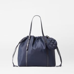 Navy Small Waverly Tote