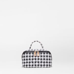 Black/White Gingham Metro Accordion Organizer