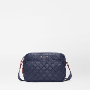 Navy Small Metro Camera Crossbody Bag