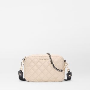 Buff/Black Mini Crosby Crossbody