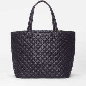 Black Large Metro Tote Deluxe