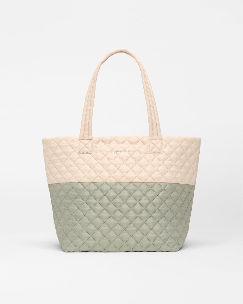 Agave Green/Buff Medium Metro Tote Deluxe