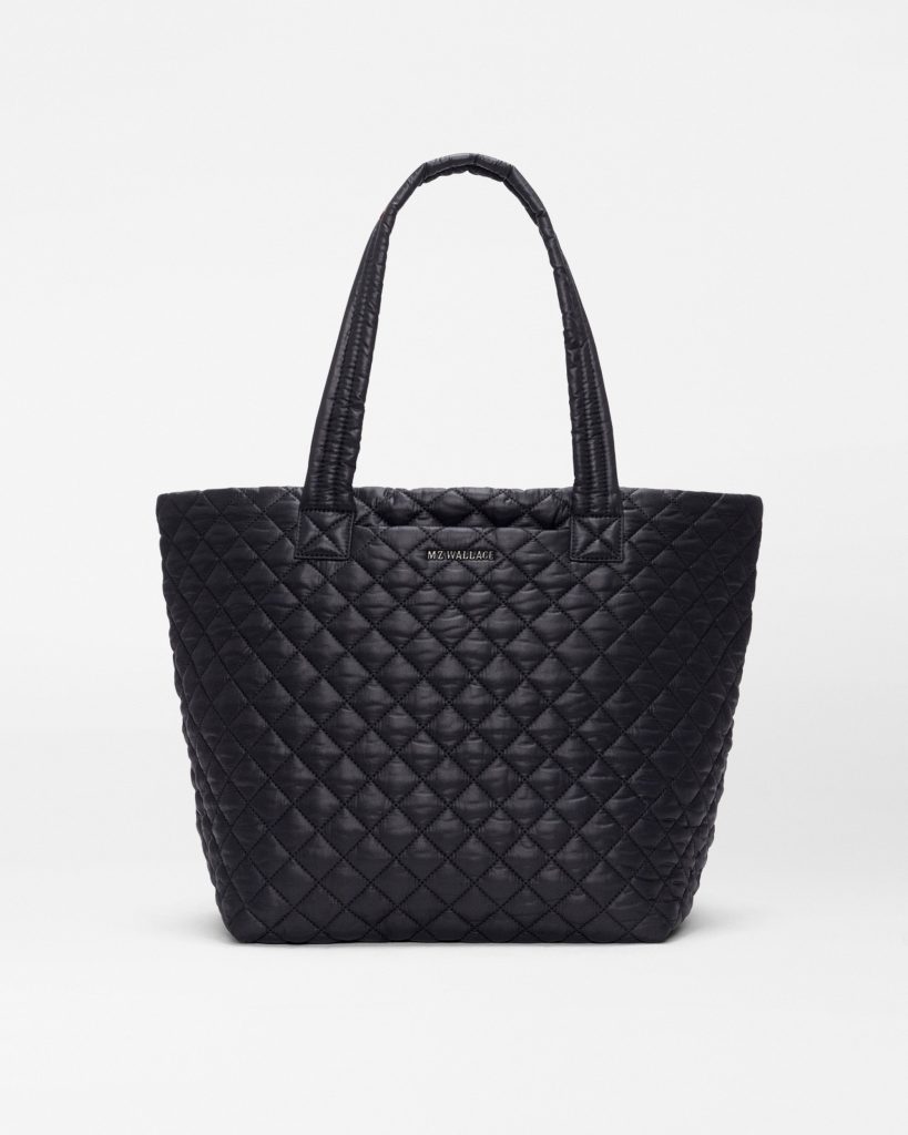Black Medium Metro Tote Deluxe