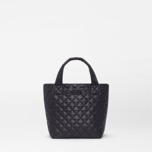 Black Mini Metro Tote Deluxe