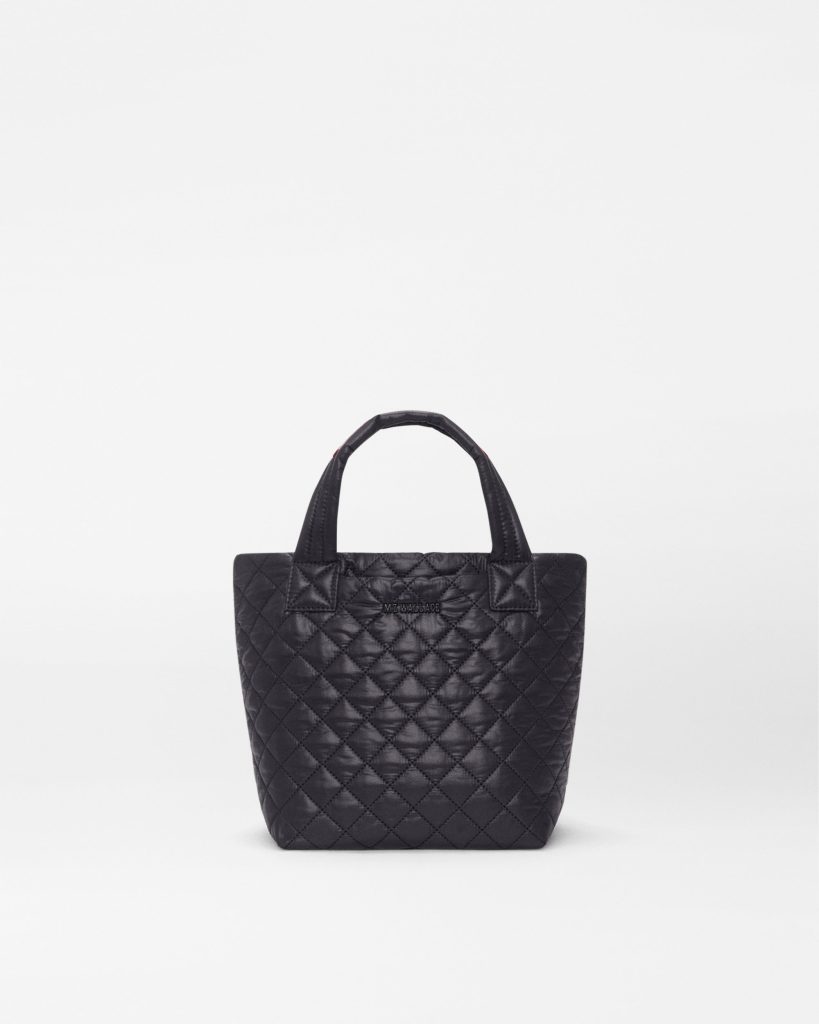 Black Mini Metro Tote Deluxe