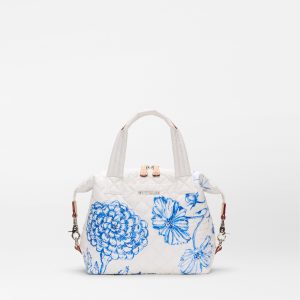 Porcelain Blue/Floral Small Sutton Deluxe