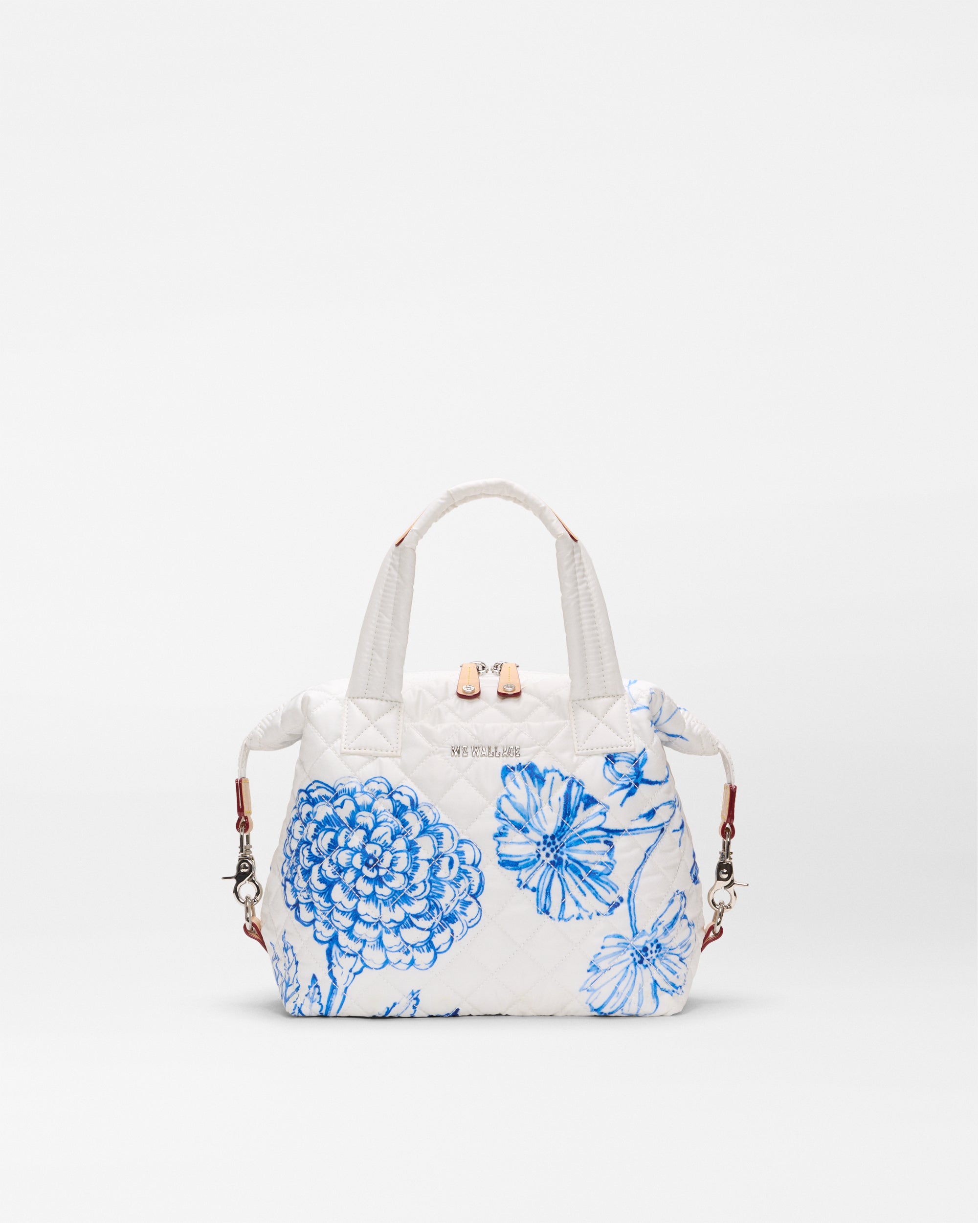 Porcelain Blue/Floral Small Sutton Deluxe