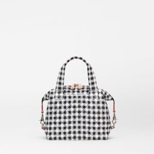 Black/White Gingham Small Sutton Deluxe