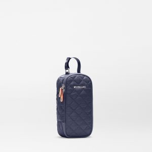 Navy Metro Single Bottle Cooler