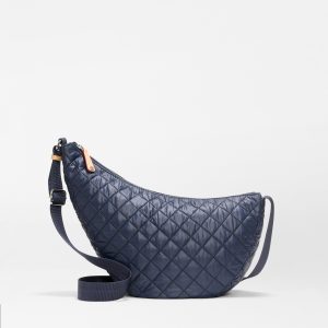 Navy Metro Smile Bag
