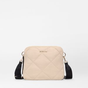 Buff/Black Madison Crossbody