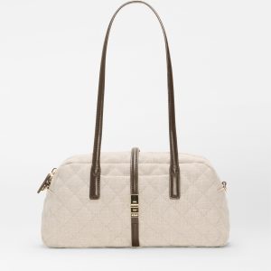 Sandy Linen Small Astor Satchel