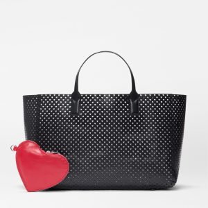 Valentines Heart Perf Sweetest Sweetheart Tote