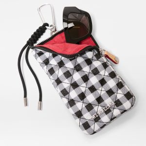 Black/White Gingham Sunnies Case