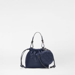 Navy Waverly Bebe Tote