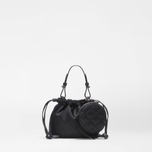Black Waverly Bebe Tote
