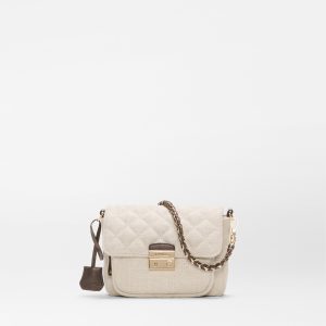 Sandy Linen Small Crosby Lock Crossbody