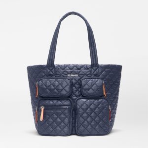 Navy Medium Metro Travel Tote