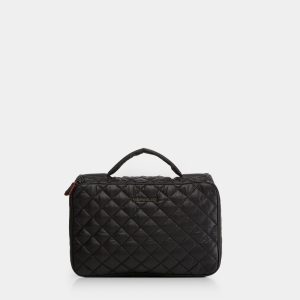Black Zip Round Organizer